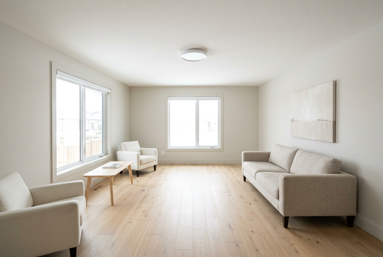 Estate contents, carpet and forty years of smoke — after